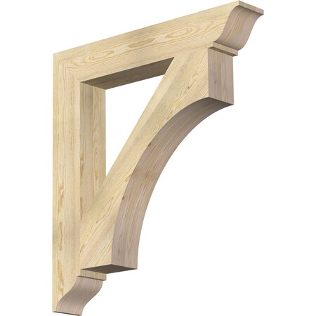 Ekena Millwork Westlake Traditional Rough Sawn Bracket, Douglas Fir, 6"W x 38"D x 42"H BKT06X38X42WTL01RDF